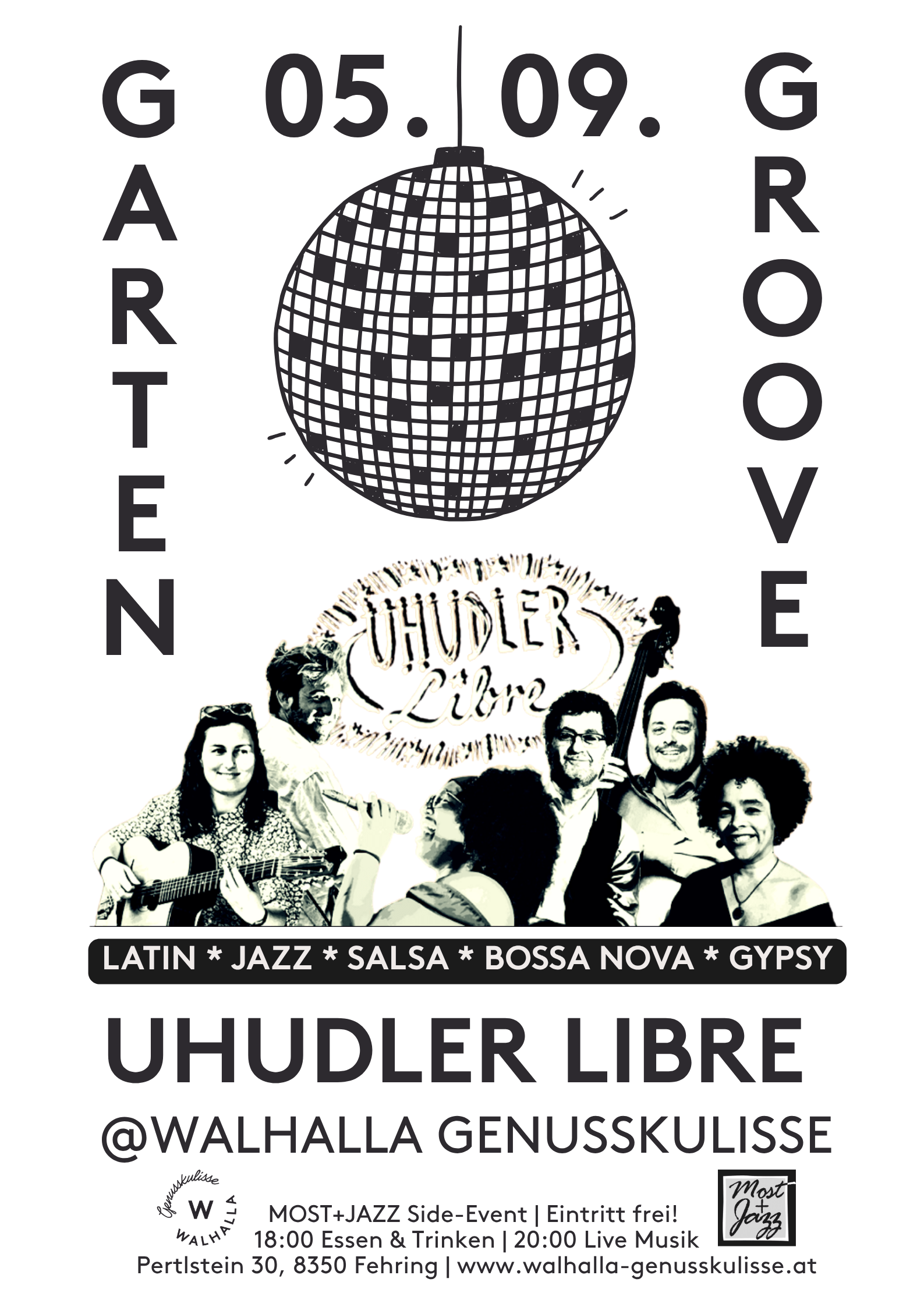 Garten Groove Plakat 2026